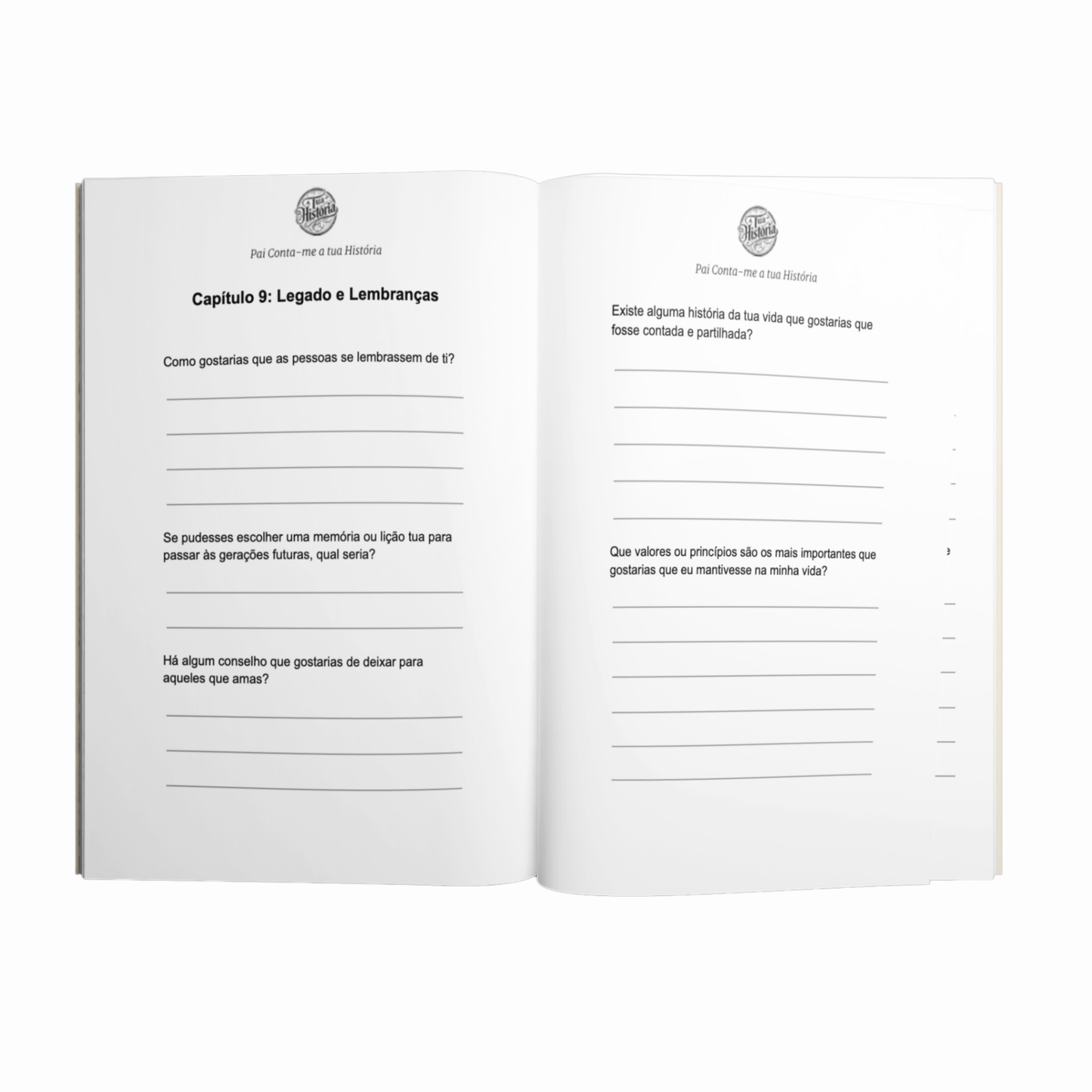 Pai Conta - me a Tua História - A tua História