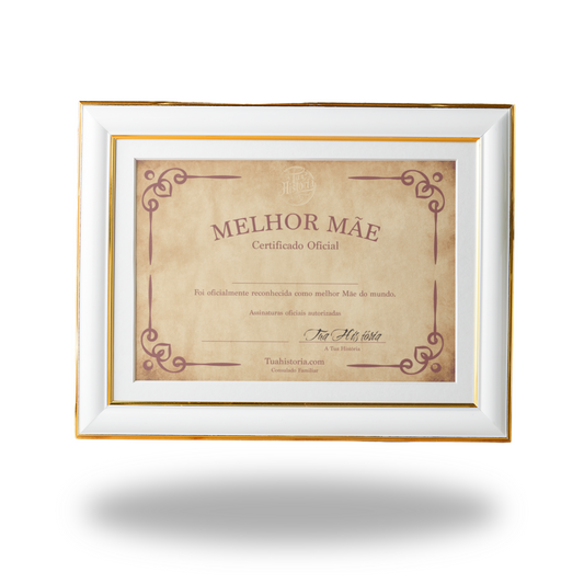 Certificado Melhor Mãe