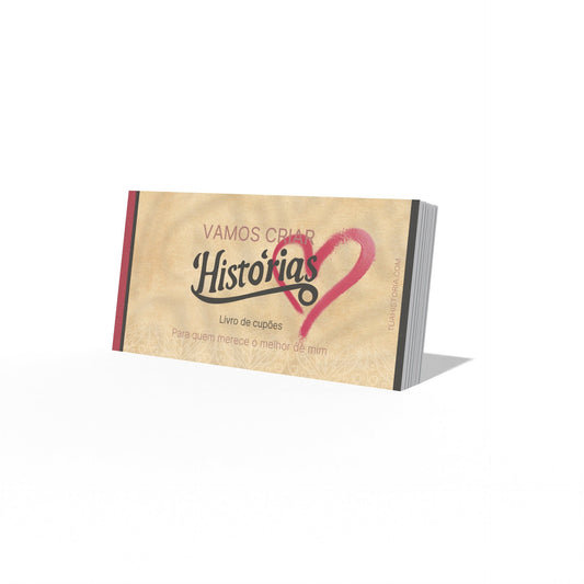 Amor - Livro de Cupões - A tua História