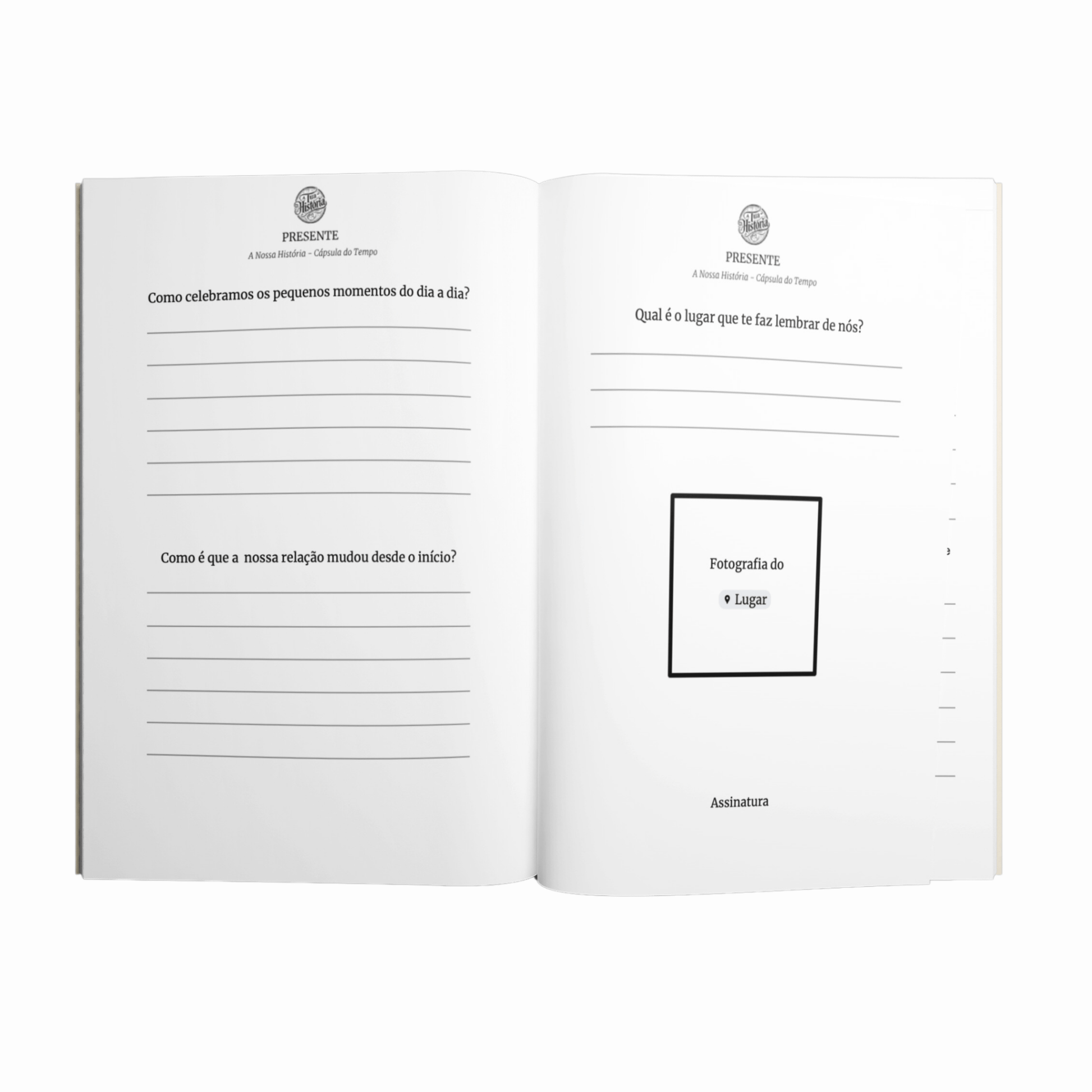 Cápsula do Tempo - A tua História