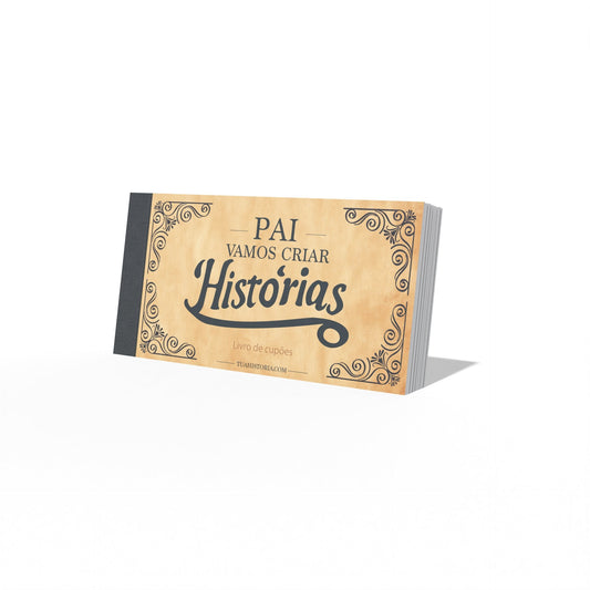 Pai - Livro de cupões - A tua História